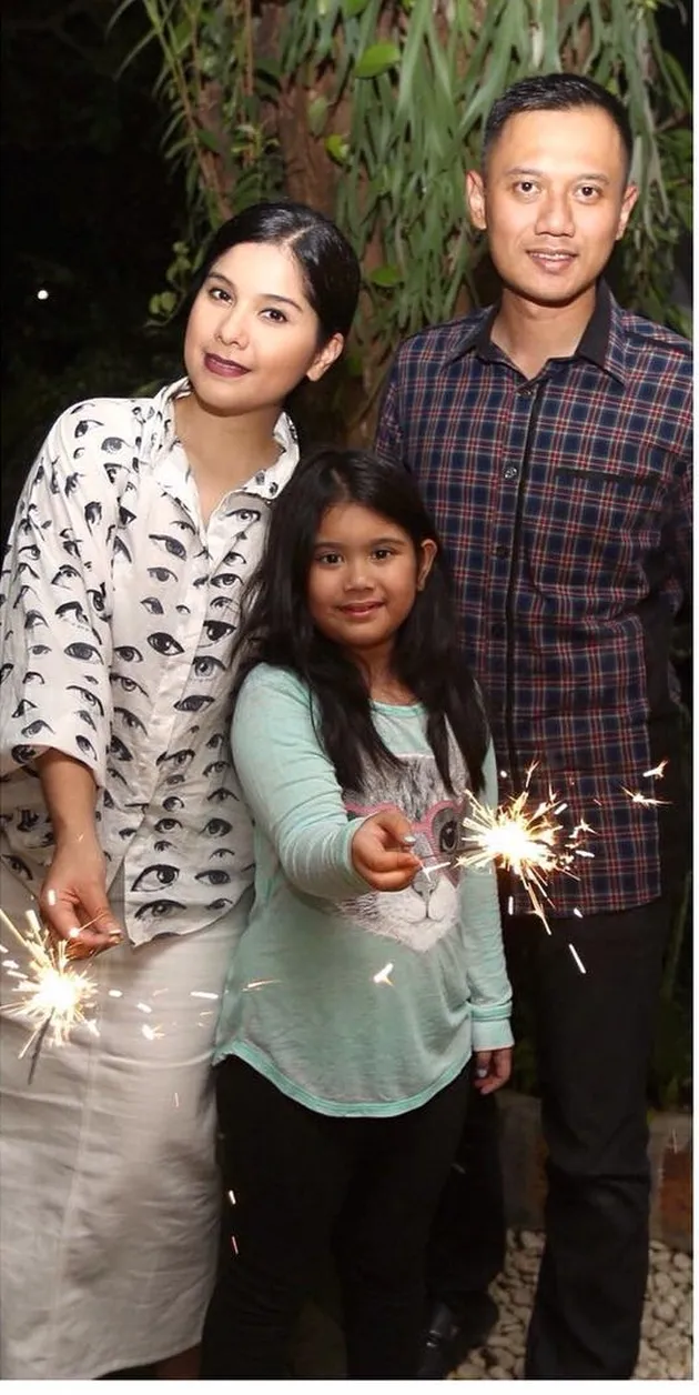 foto-foto tahun baru keluarga besar SBY