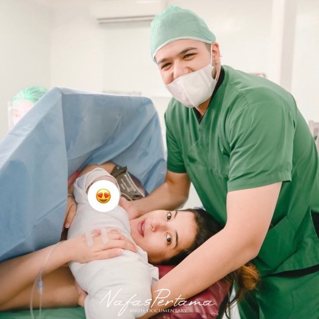 Photos of Tasya Farasya Giving Birth to Second Child, Blessed with a Son - Happy Accompanied by Her Husband during Delivery