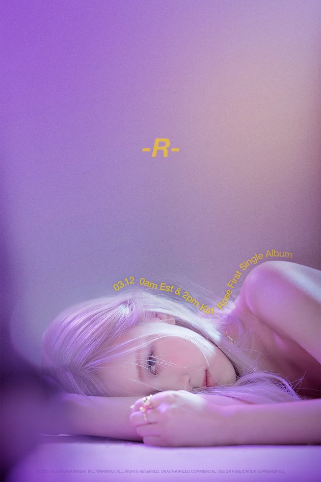 Photos of Rose BLACKPINK's Solo Debut Teaser, Showing the Glamorous and Graceful Heart's Confusion