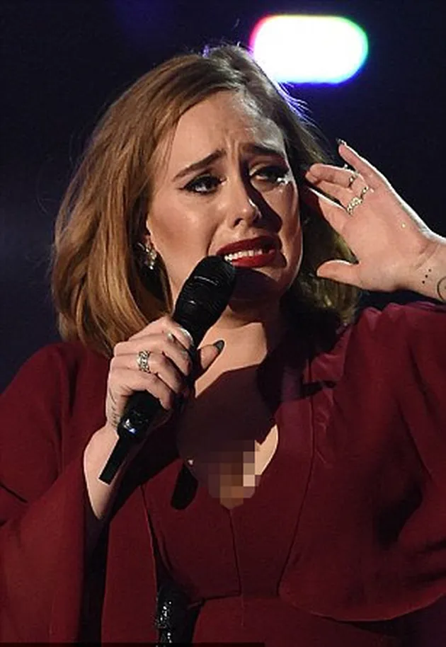 Adele BRIT Awards 2016