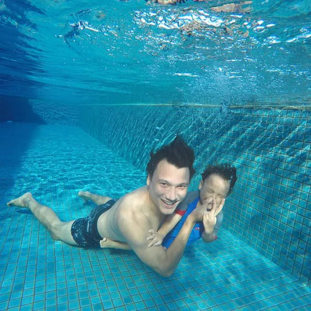 Papa Ganteng Sayang Anak
