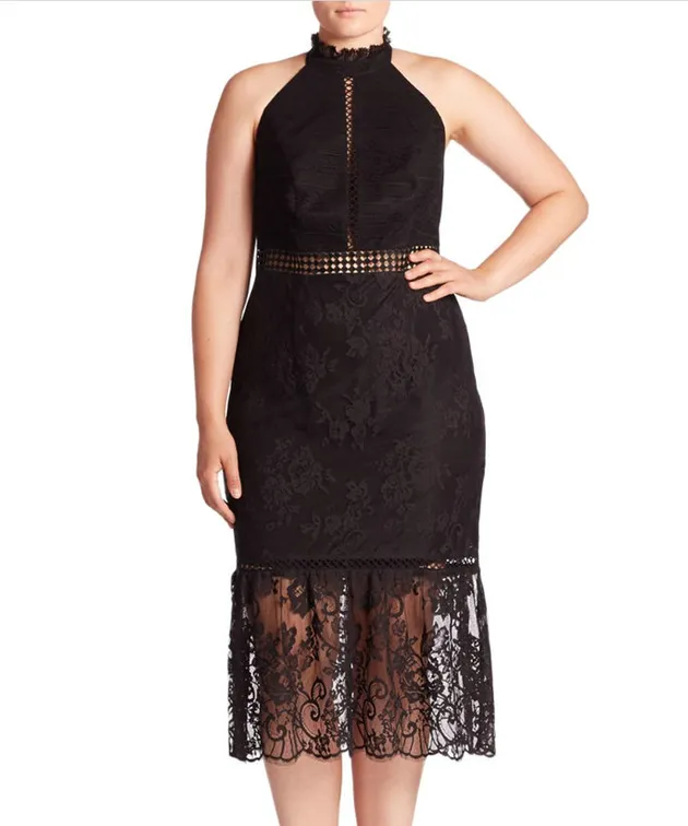 Gaun Size Plus untuk Tubuh Curvy