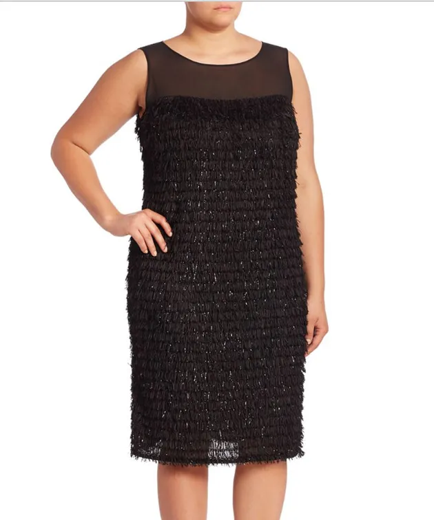 Gaun Size Plus untuk Tubuh Curvy