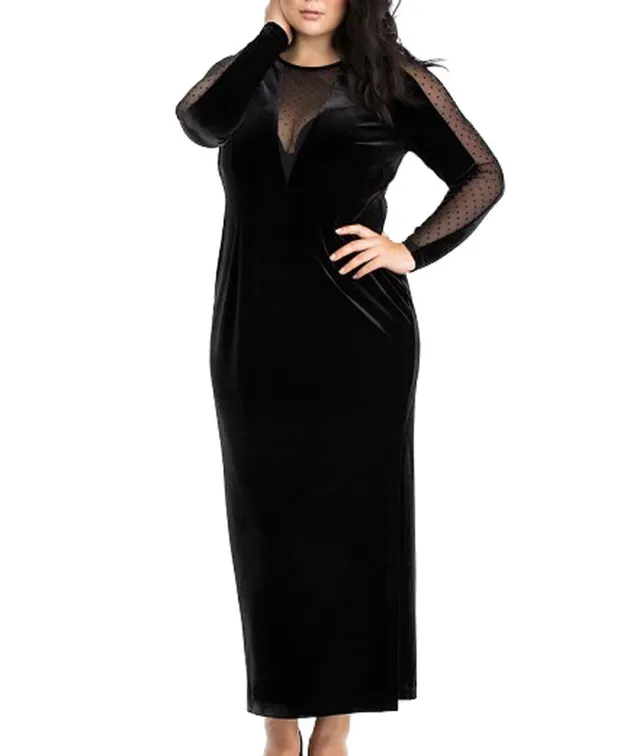 Gaun Size Plus untuk Tubuh Curvy