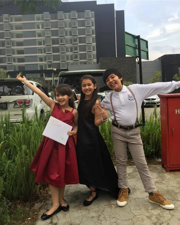 sandrina michelle di resepsi bella