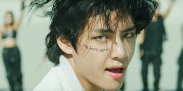 PHOTO: 8 Facts about BTS' Latest Music Video 'ON': Achieving All-Kill - V BTS Gets Face Tattoo