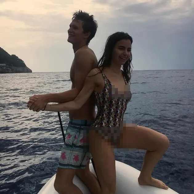 Ansel Elgort &amp; Violeta