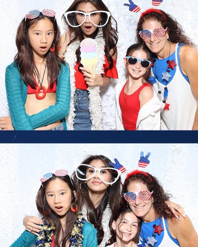 Adinda Bakrie's Photo Celebrating 4th of July in the US, a Festive Independence Party in Los Angeles