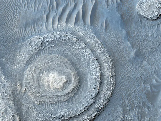 Air Mengalir di Planet Mars