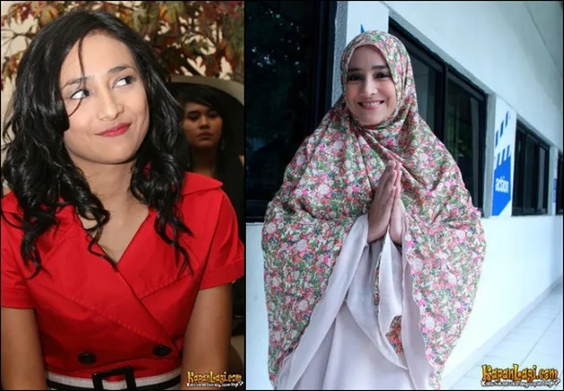 Foto Artis Top 90an Yang Kini Makin Cantik Mengenakan Hijab Kapanlagi Com