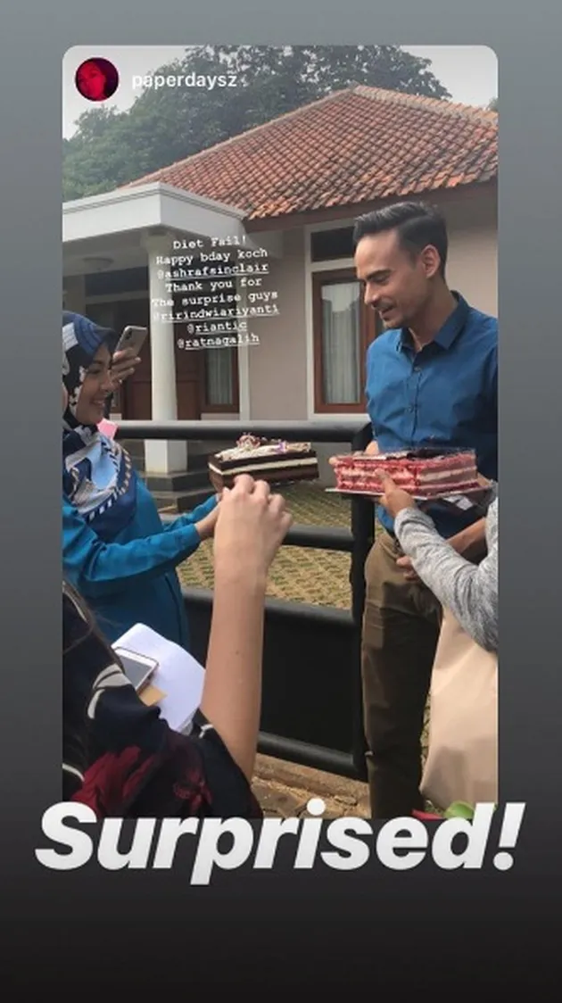 ulang tahun ashraf sinclair