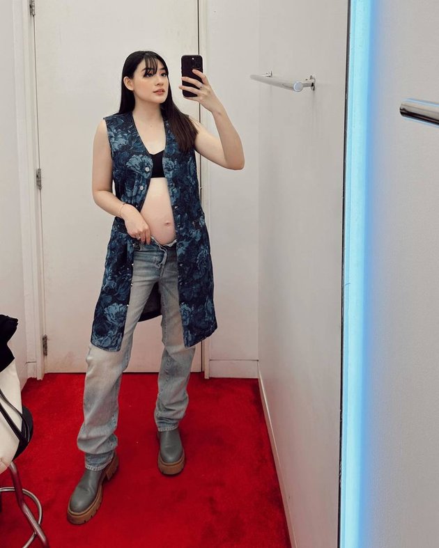 Photo of Patricia Devina's Second Pregnancy Baby Bump, Her Baby is Predicted to Be Beautiful