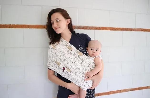 FOTO: Baby Jamie, Putra Lucu Dahlia Poland dan Fandy Christian