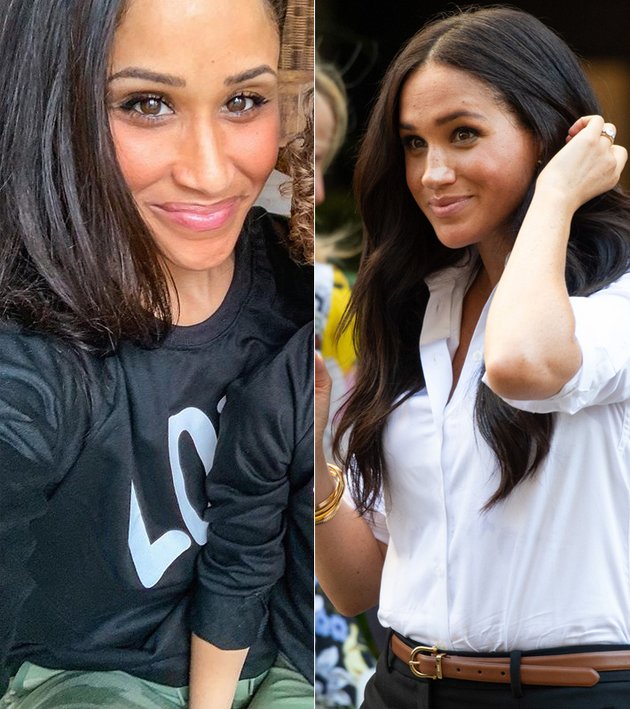 PHOTO: Like a Betel Nut Split in Two, This Mother of 2 Children Went Viral Because Her Face Resembles Meghan Markle