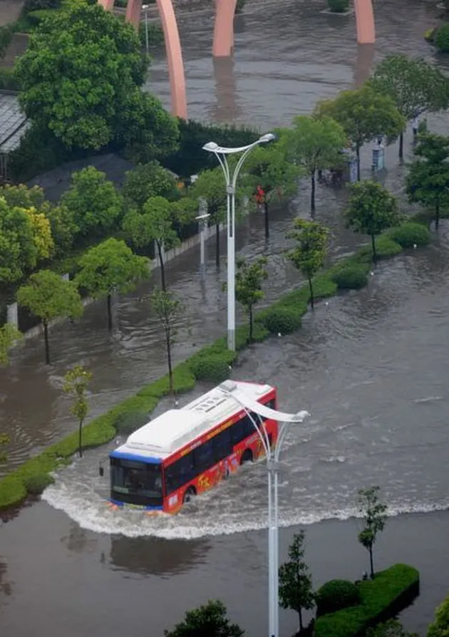 Foto banjir di China