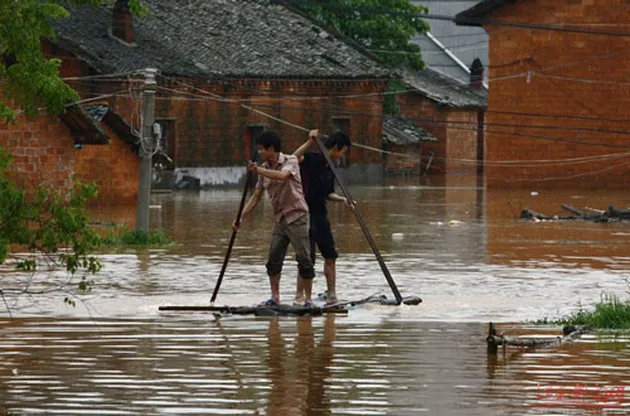 Foto banjir di China