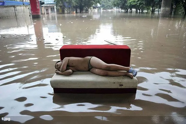 Foto banjir di China