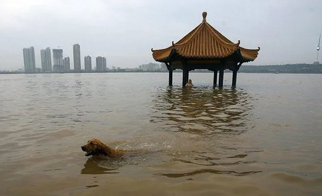 Foto banjir di China