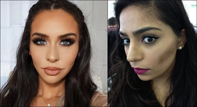 make up dunia maya vs nyata