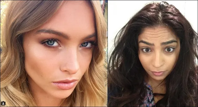 make up dunia maya vs nyata