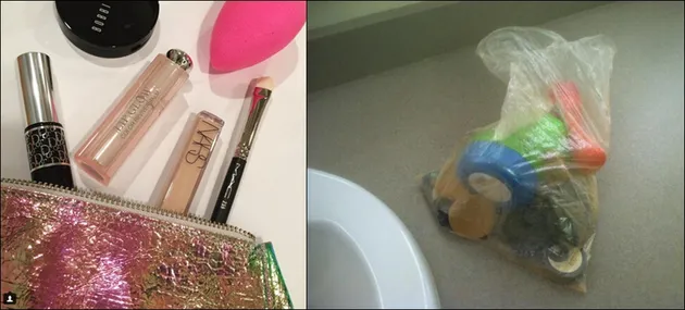 make up dunia maya vs nyata