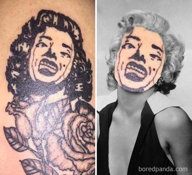 Face Swapped Tattoos
