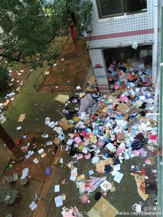 foto kondisi asrama di China