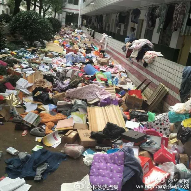 foto kondisi asrama di China