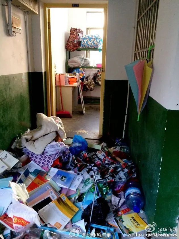 foto kondisi asrama di China