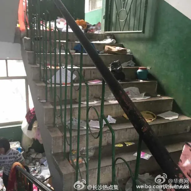 foto kondisi asrama di China