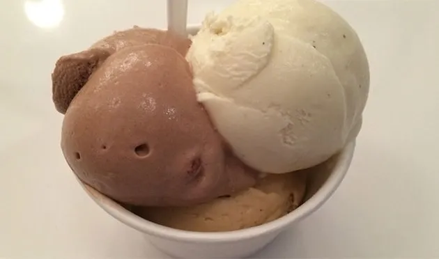foto es krim dengan rasa teraneh