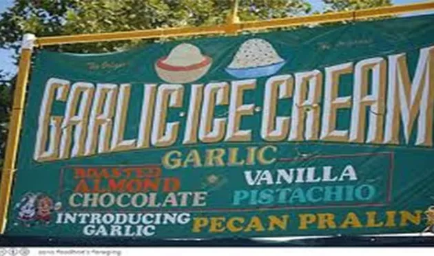 foto es krim dengan rasa teraneh