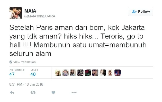 Bom Meledak di Sarinah