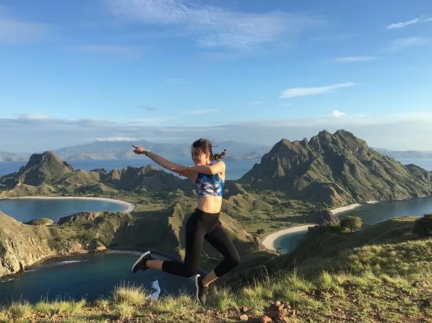 Liburan Luna Maya - Reino Barack
