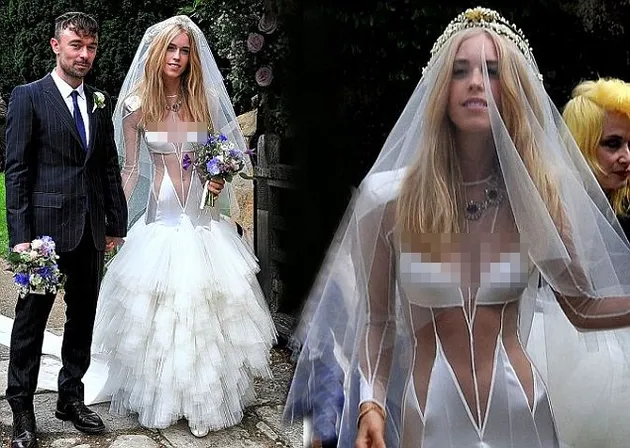 Gaun Pernikahan Seleb Paling Buruk