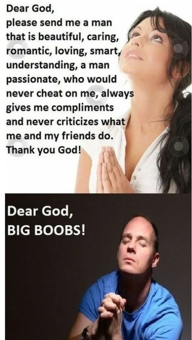 foto perbedaan kocak cowok-cewek