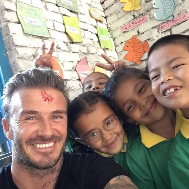 David Beckham &amp; keluarganya