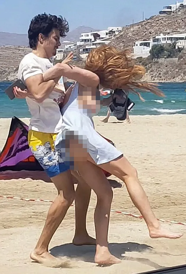 Aksi Kasar Tunangan Lindsay Lohan