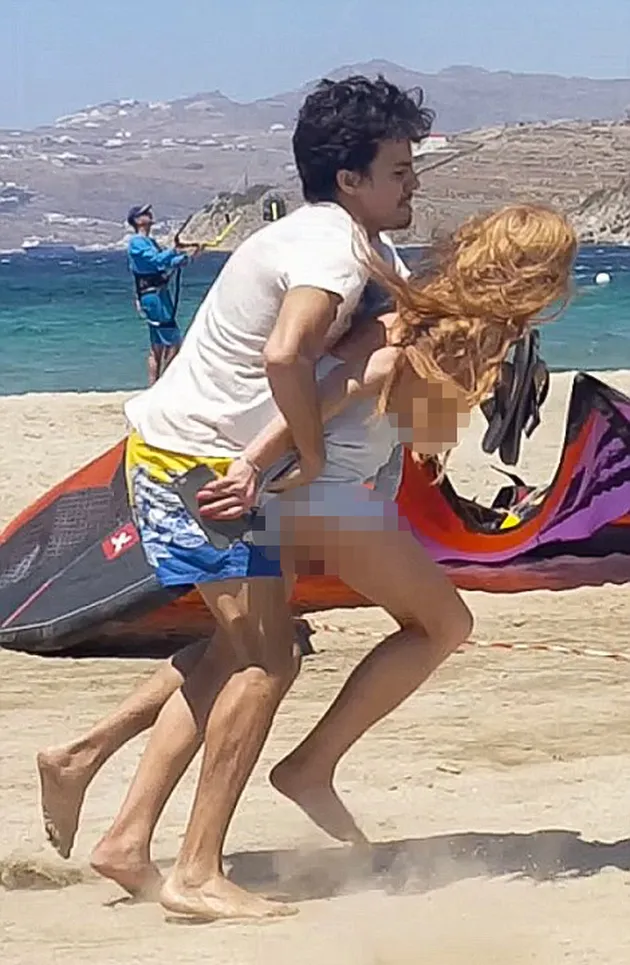 Aksi Kasar Tunangan Lindsay Lohan