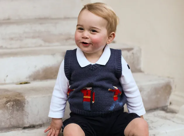 Ekspresi Lucu Pangeran George