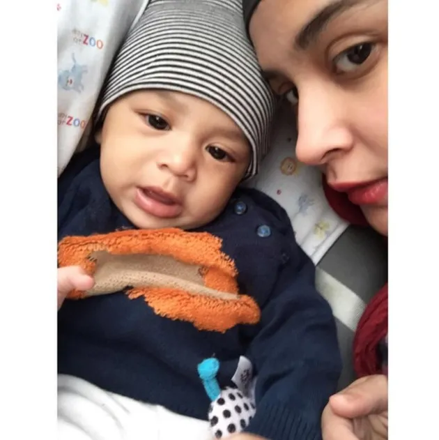 Momen Kebersamaan Shireen Sungkar &amp; Baby Adam