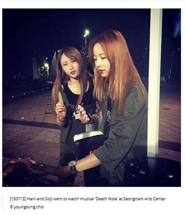 Junsu JYJ - Hani EXID