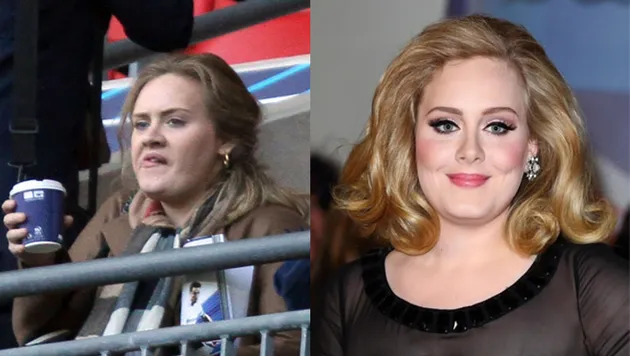 Adele Tanpa Make Up