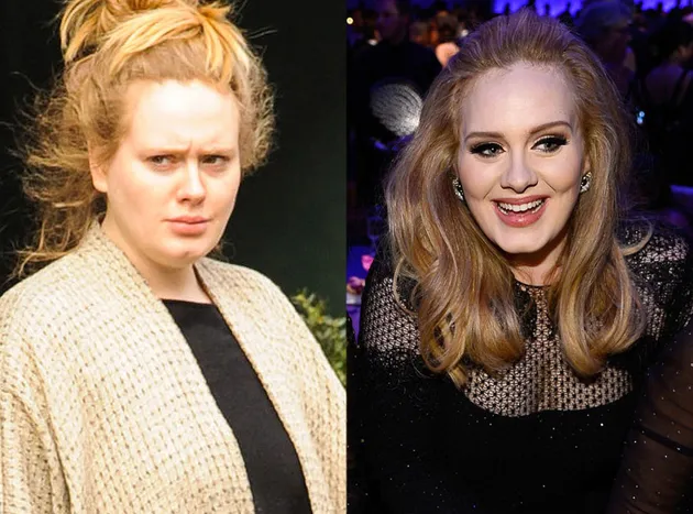 Adele Tanpa Make Up