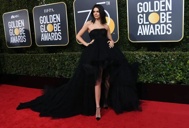 Kendall Jenner Golden Globes 2018