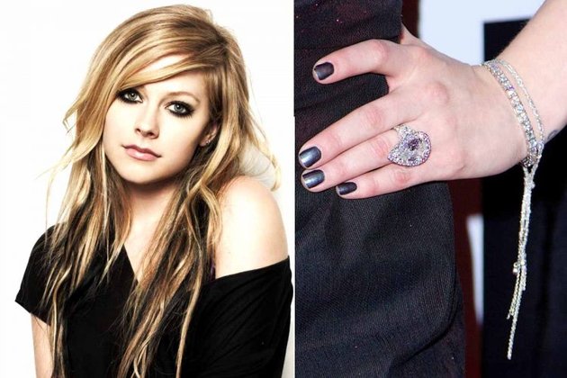 FOTO CINCIN  TUNANGAN TERBESAR ARTIS  HOLLYWOOD  HARGA 