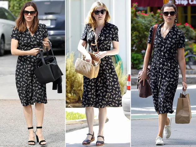 Gaun Kembar Artis Hollywood