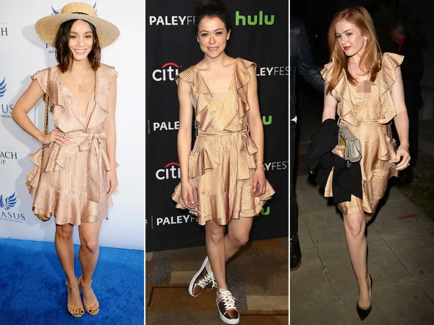 Gaun Kembar Artis Hollywood