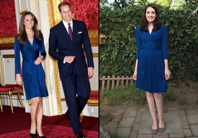 Fashion Mirip Kate Middleton