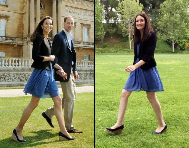 Fashion Mirip Kate Middleton